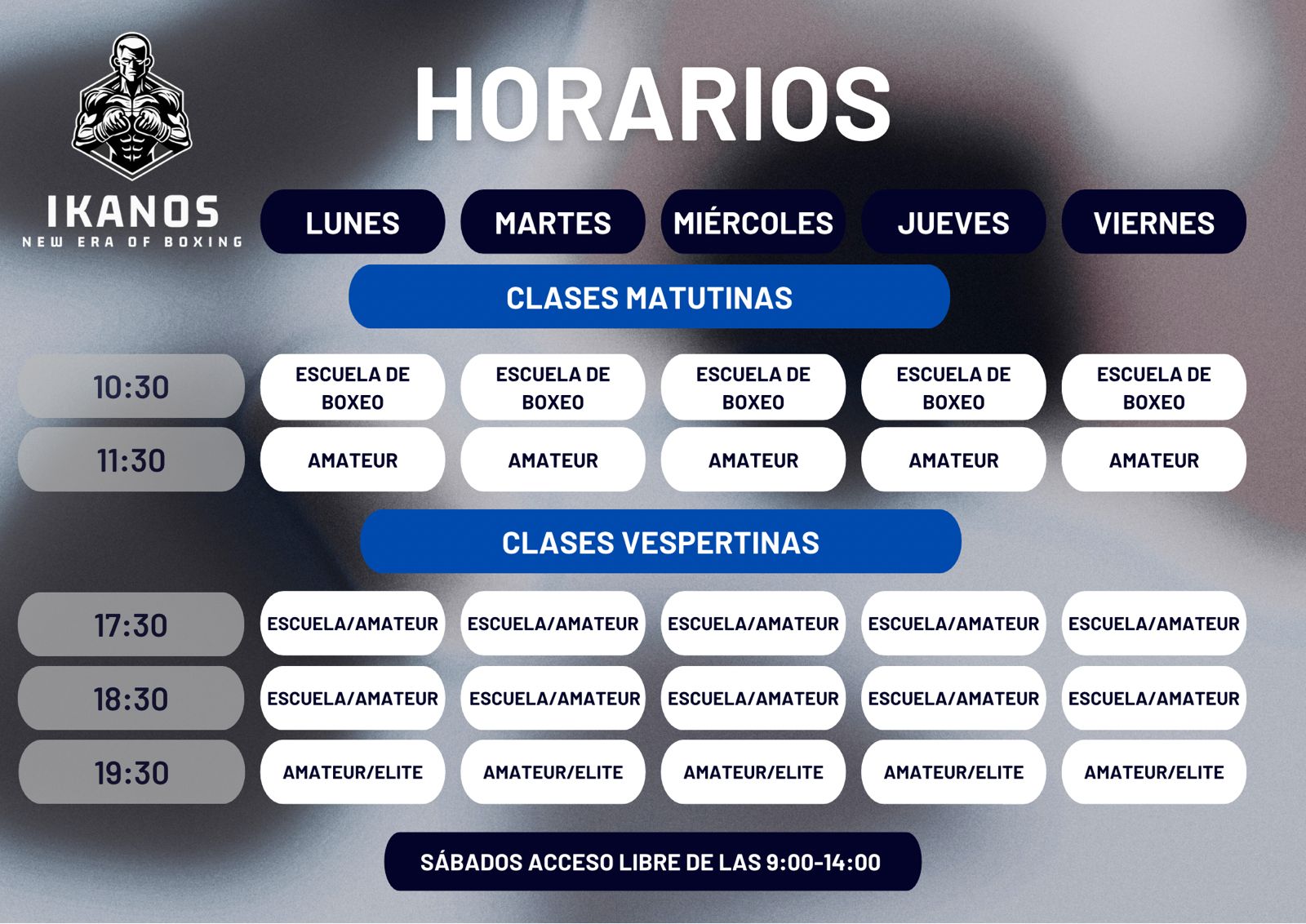 Horario de clases